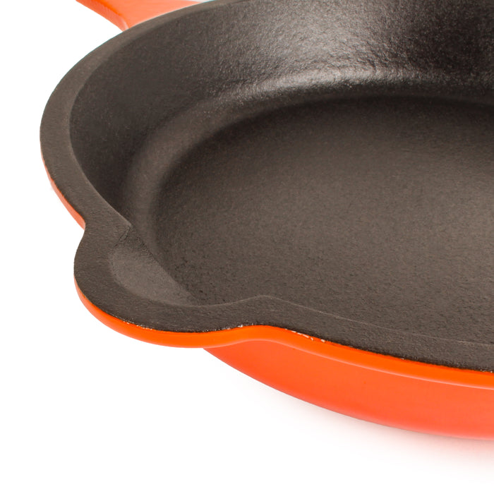 Image 2 of Neo 10" Cast Iron Fry Pan, Orange