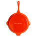 Image 5 of Neo 10" Cast Iron Fry Pan, Orange