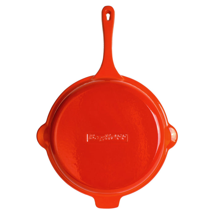 BergHOFF Neo Cast Iron Fry Pan 10", Orange - Skillets & Frying Pans