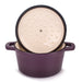 BergHOFF Neo Cast Iron 3qt. Round Dutch Oven 8" with Lid, Purple - Dutch Ovens