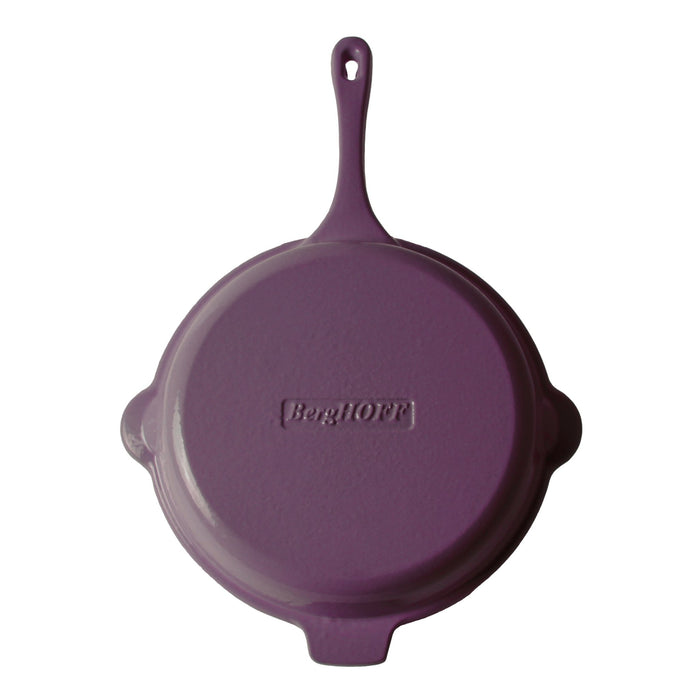 BergHOFF Neo Cast Iron Fry Pan 10", Purple - Skillets & Frying Pans