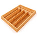 BergHOFF CooknCo 5-Slot Bamboo Flatware Organizer - Kitchen Organizers
