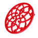 BergHOFF Neo Cast Iron Apple Trivet 7.5", Red - Kitchen Tools & Utensils