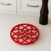 BergHOFF Neo Cast Iron Apple Trivet 7.5", Red - Kitchen Tools & Utensils