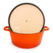 BergHOFF Neo 4pc Cast Iron Cookware Set, 3qt. & 7qt., Orange - Stock Pots