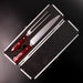 BergHOFF Pakka Wood 3Pc Stainless Steel Carving Set with Case - Carving Forks