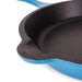 BergHOFF Neo 3pc Cast Iron Cookware Set, Fry Pan & Round Dutch Oven, Blue - Cookware Sets