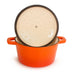 BergHOFF Neo 3pc Cast Iron Cookware Set, Fry Pan & Round Dutch Oven, Orange - Dutch Ovens