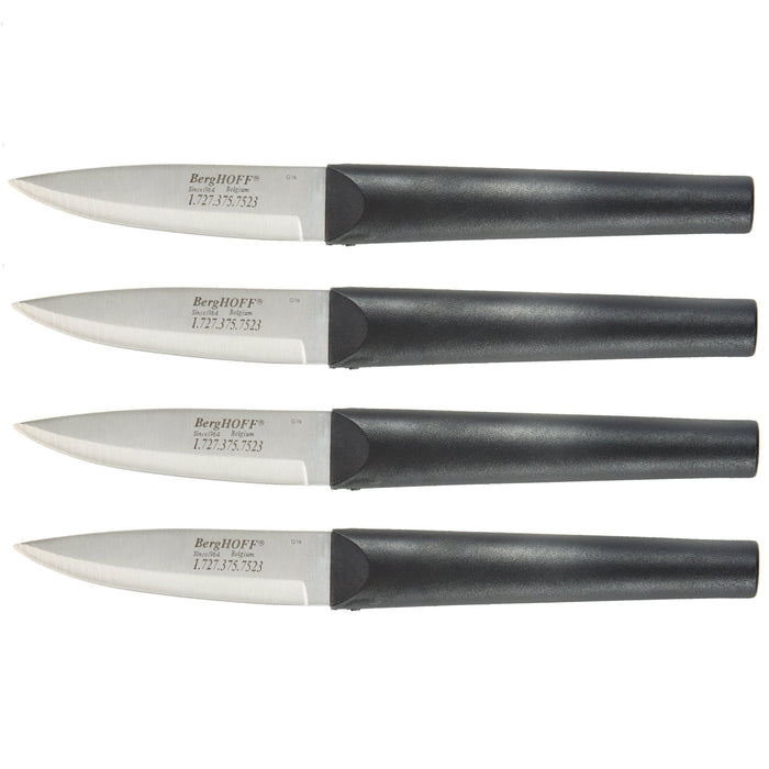 BergHOFF Geminis Stainless Steel Paring Knife, Set of 4, 4" - Kitchen Knives