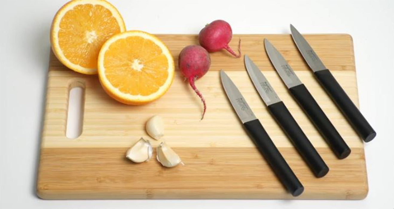 BergHOFF Geminis Stainless Steel Paring Knife, Set of 4, 4" - Kitchen Knives
