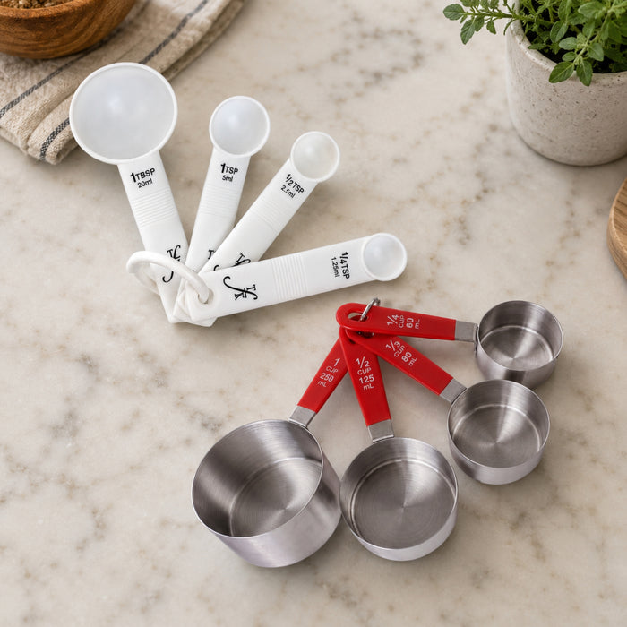 BergHOFF 8pc Measuring Cup and Measuring Spoon Set