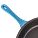 BergHOFF Neo 2pc Cast Iron 10" Fry Pan & 11" Grill Pan Cookware Set, Blue - Griddles & Grill Pans