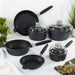 Image 1 of EuroCAST 9Pc Non-stick Chef's Cookware Set