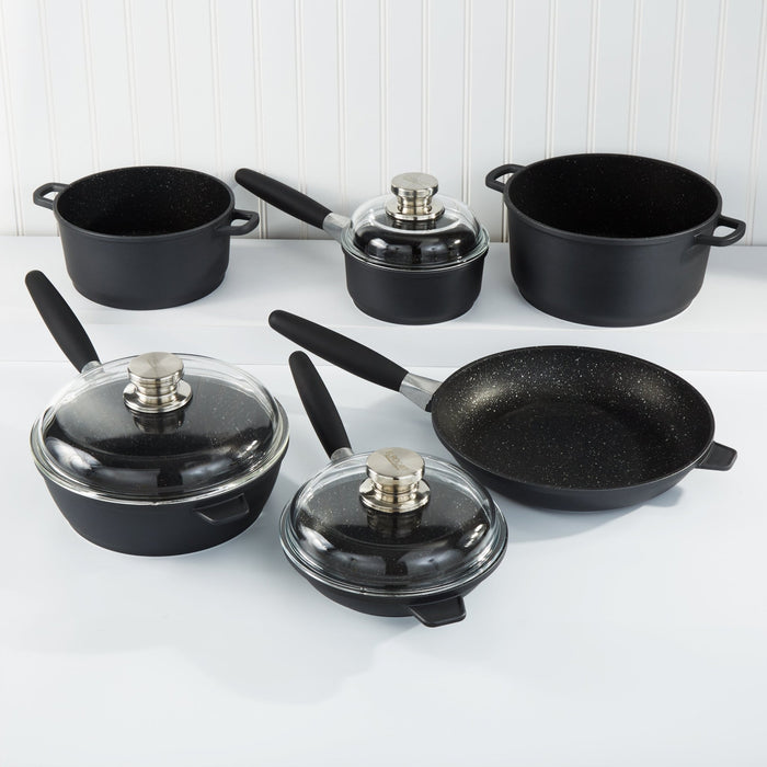 BergHOFF EuroCAST 9Pc Non-stick Chef's Cookware Set - Cookware Sets