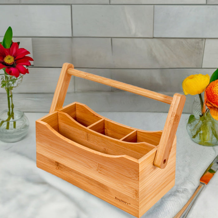 BergHOFF Bamboo Flatware Caddy - Kitchen Organizers