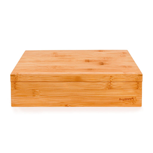 BergHOFF Bamboo 12" Tea Box Organizer - Lunch Boxes & Totes