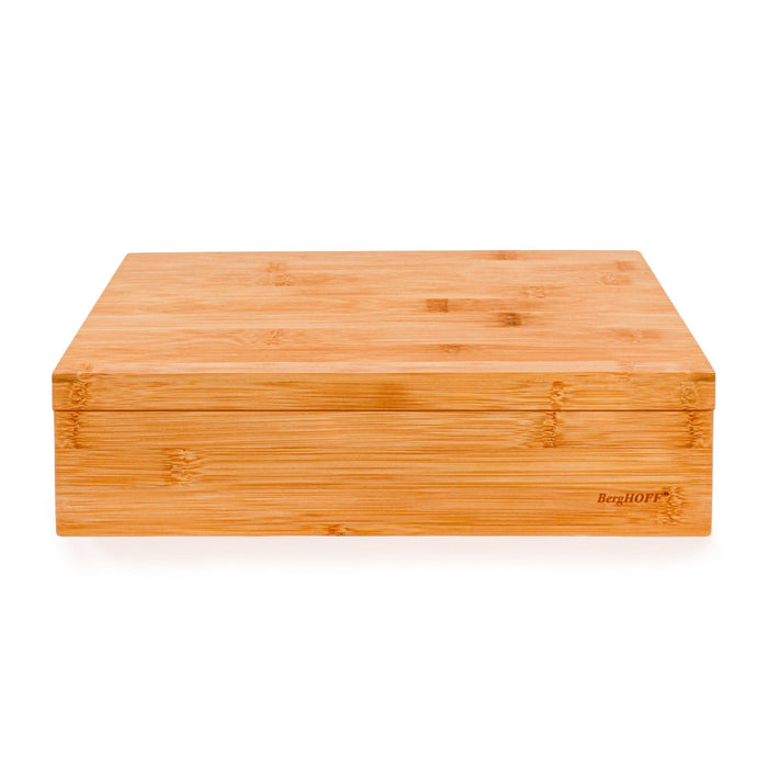 BergHOFF Bamboo 12" Tea Box Organizer - Lunch Boxes & Totes