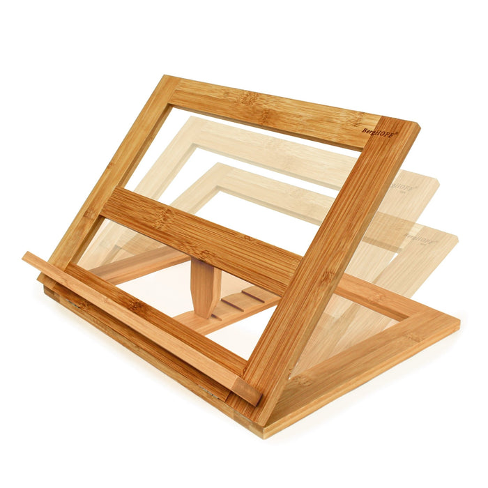 BergHOFF Bamboo Adjustable Cookbook Holder, 10.25" - Book Stands & Rests