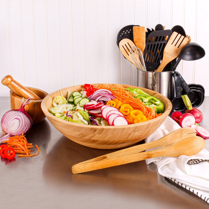 BergHOFF Bamboo 14" Salad Bowl - Mixing Bowls