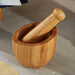 BergHOFF Bamboo 2Pc Mortar and Pestle, Natural - Bowls