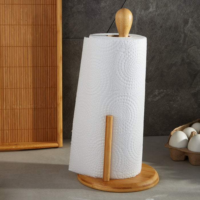 BergHOFF Bamboo Paper Towel Holder, 13.75” - Paper Towel Holders & Dispensers