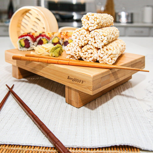 BergHOFF Bamboo Sushi Serving Tray, 10.5" - Serving Trays