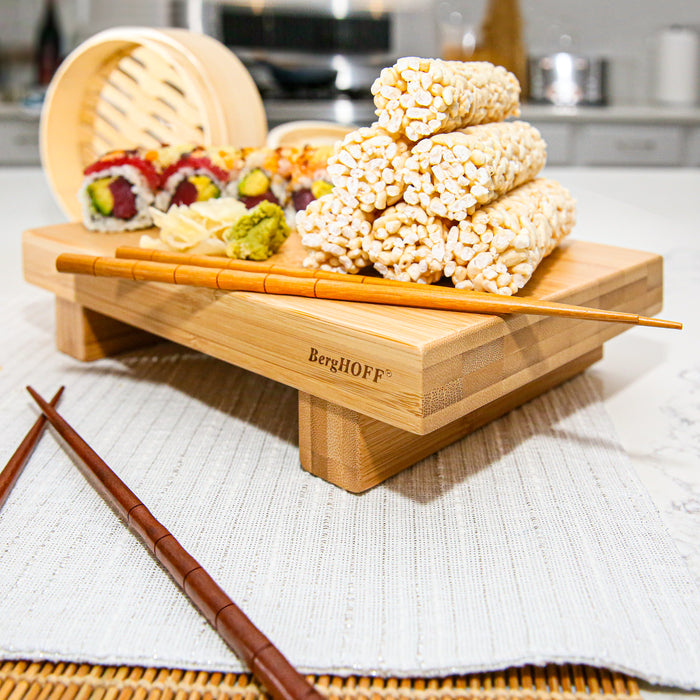 Image 1 of Bamboo Chopsticks, 5 pairs