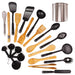 BergHOFF Studio 29pc Nylon and Bamboo Tool Set - Kitchen Utensil Sets