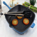 BergHOFF Neo 3pc Cast Iron Cookware Set, Grill Pan & Round Dutch Oven, Blue - Griddles & Grill Pans