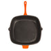 BergHOFF Neo 3pc Cast Iron Cookware Set, Grill Pan & Round Dutch Oven, Orange - Griddles & Grill Pans