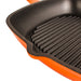 BergHOFF Neo 2pc Cast Iron 10" Fry Pan & 11" Grill Pan Cookware Set, Orange - Griddles & Grill Pans