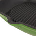 BergHOFF Neo 2pc Cast Iron 11" Grill Pan with Steak Press, Green - Griddles & Grill Pans