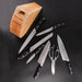 BergHOFF Forged 9pc Stainless Steel Knife Block Set with Sharpener - Knife Blocks & Holders