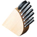 BergHOFF Forged 9pc Stainless Steel Knife Block Set with Sharpener - Knife Blocks & Holders