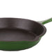 BergHOFF Neo 3pc Cast Iron Fry Pan & Grill Pan Set with Slotted Steak Press, Green - Cookware Sets