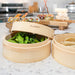 BergHOFF Bamboo 13Pc Steamer Set with Chopsticks - Steamer Baskets