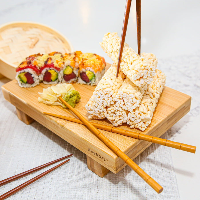 BergHOFF Bamboo 13Pc Steamer Set with Chopsticks - Steamer Baskets