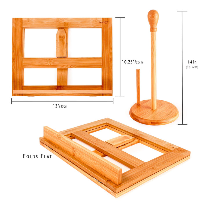 BergHOFF Bamboo 2pc Kitchen Utility Set - Kitchen Utensil Sets