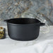 Image 2 of EuroCAST Cast Aluminum Nonstick 10" Stockpot 5qt., Glass Lid