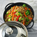 Image 2 of EuroCAST Cast Aluminum Nonstick 12.5" Wok 5qt. with Lid