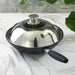 Image 2 of EuroCAST Cast Aluminum Nonstick 11" Wok with Lid