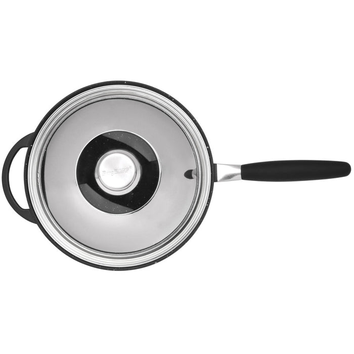 Image 8 of EuroCAST Cast Aluminum Nonstick 11" Wok with Lid