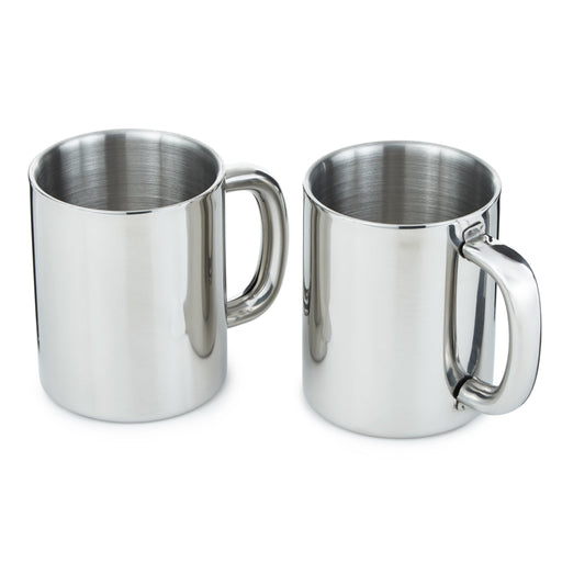 BergHOFF 2Pc 18/10 Stainless Steel Coffee Mug, 12oz. - Mugs