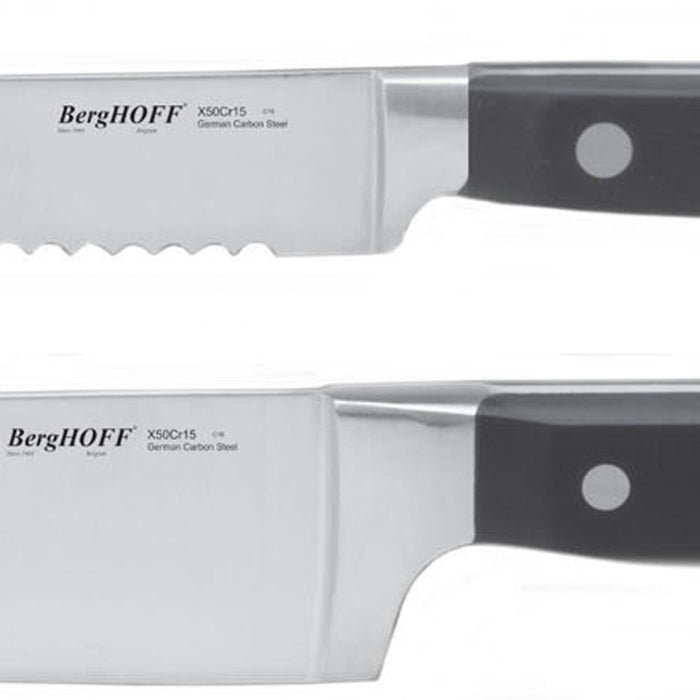 BergHOFF Essentials Contempo 5Pc Stainless Steel Knife Set - Kitchen Knives