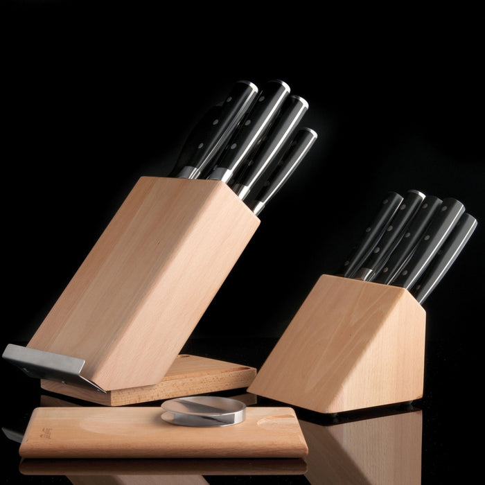 BergHOFF Forged 21Pc Stainless Steel Smart Knife Block with Sharpener - Knife Blocks & Holders
