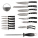 BergHOFF Forged 21Pc Stainless Steel Smart Knife Block with Sharpener - Knife Blocks & Holders