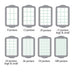 BergHOFF Perfect Slice 5Pc Bakeware set - Cake Pans & Molds