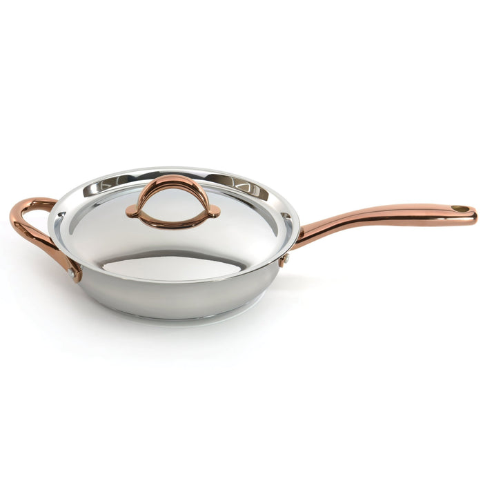 BergHOFF Ouro Gold 16Pc 18/10 Stainless Steel Cookware Set with SS Lids - Cookware Sets