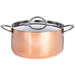Image 7 of BergHOFF Vintage Copper 10Pc Tri-Ply Cookware Set, Polished Exterior