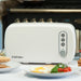 BergHOFF Seren 2Pc Side Loading Toaster with White/Cream Panel - Toasters